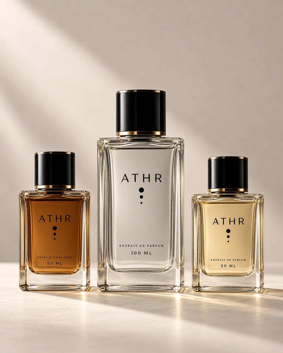 مجموعة The Winter Wardrobe من أثر ATHR: Whiteout 100 مل مع Moonshine وHeatwave بحجم 50 مل