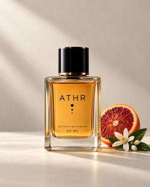 عطر Golden Hour من أثر ATHR، إكستريه دو بارفان 50 مل مع برتقال دموي وزهر البرتقال