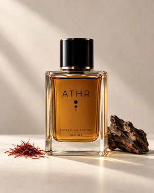 عطر Nightfall من أثر ATHR، إكستريه دو بارفان 100 مل مع خيوط زعفران وخشب عود