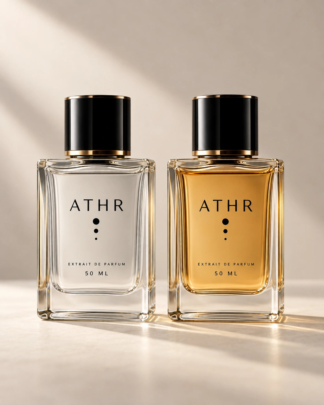 مجموعة Day and Evening من أثر ATHR: Whiteout وGolden Hour بحجم 50 مل