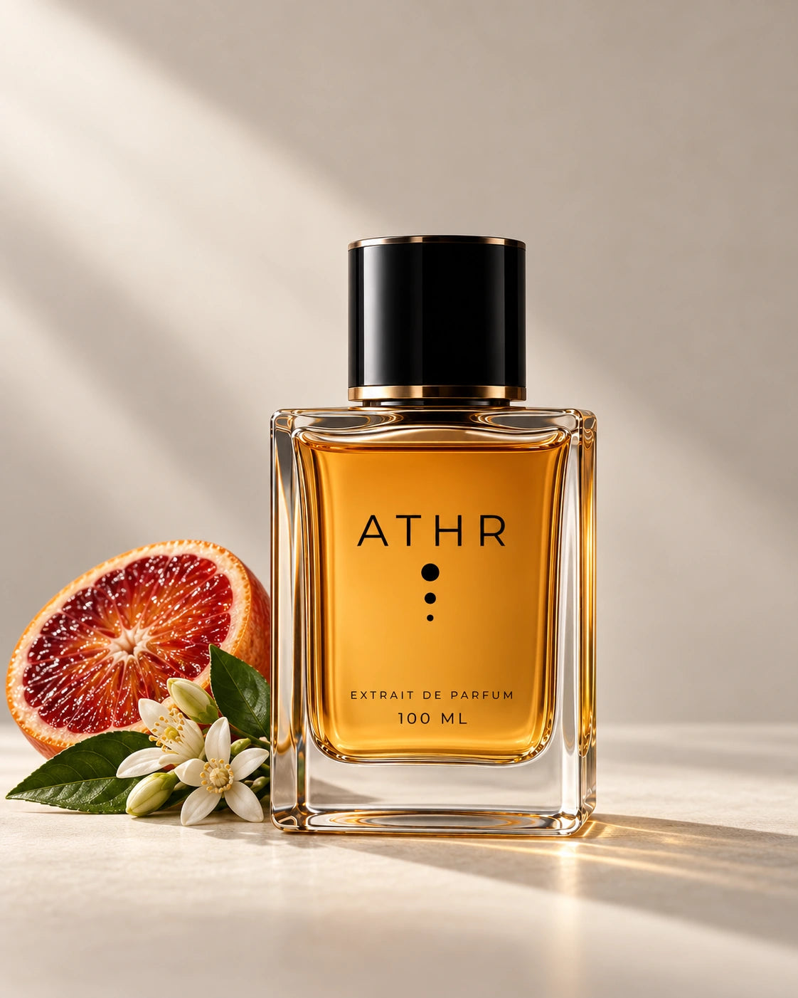 عطر Golden Hour من أثر ATHR، إكستريه دو بارفان 100 مل مع برتقال دموي وزهر البرتقال