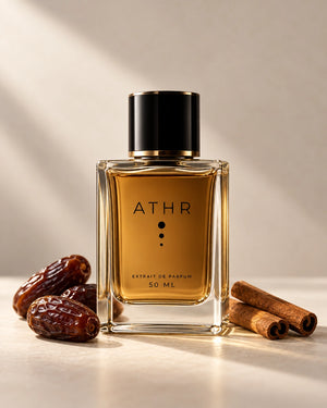 عطر Moonshine من أثر ATHR، إكستريه دو بارفان 50 مل مع تمر وأعواد قرفة