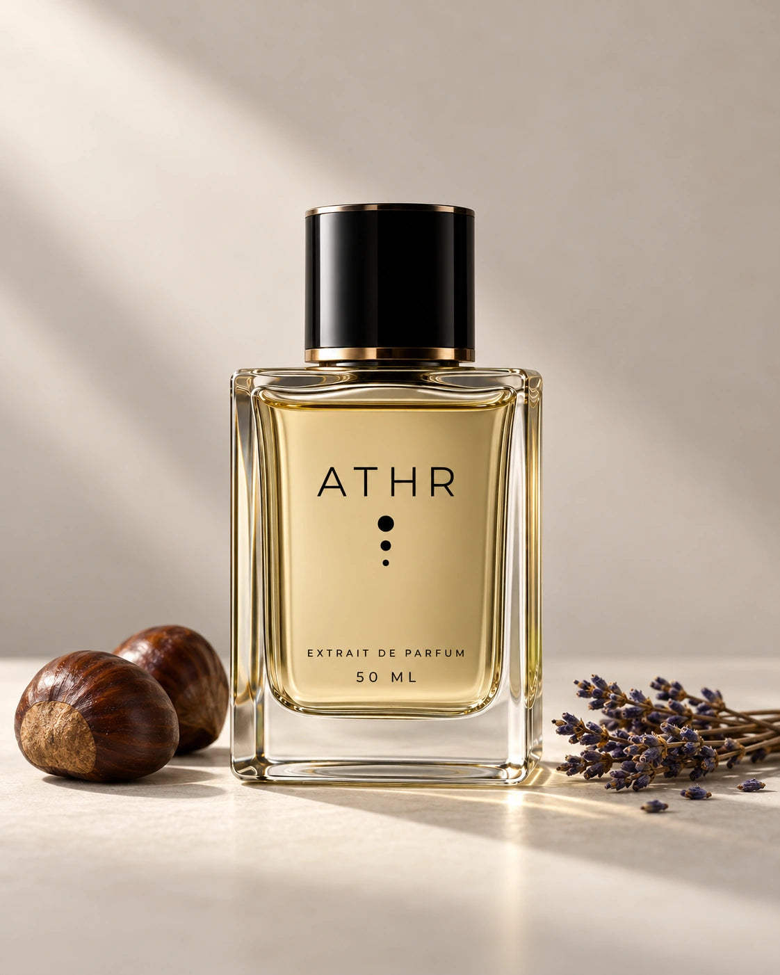 عطر Heatwave من أثر ATHR، إكستريه دو بارفان 50 مل مع كستناء ولافندر مجفف